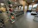 Fitness center with free weights and strength training equipment at 6442 Willowshire Way, Bradenton, FL 34212