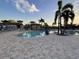 Expansive pool area with lounge chairs at 6442 Willowshire Way, Bradenton, FL 34212