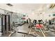 Well-equipped fitness center with various exercise machines at 655 Longboat Club Rd # 14A, Longboat Key, FL 34228