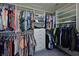 Large walk-in closet with ample hanging and shelving space at 8108 Haven Harbour Way, Bradenton, FL 34212