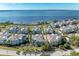 Community overview with waterfront and various homes at 307 Compass Point Dr # 101, Bradenton, FL 34209