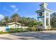 Grand Palm community entrance with festive decor at 11816 Altamonte Ct, Venice, FL 34293