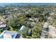 Aerial view of property and neighborhood at 1220 De Narvaez Ave, Bradenton, FL 34209