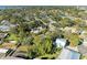 Aerial view of home and surroundings at 1220 De Narvaez Ave, Bradenton, FL 34209