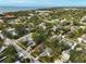 Aerial view of neighborhood near the coast at 1335 12Th St, Sarasota, FL 34236