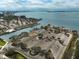 Aerial view of waterfront park and boat ramp at 1335 12Th St, Sarasota, FL 34236