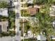 Aerial view of residential neighborhood at 1335 12Th St, Sarasota, FL 34236