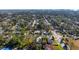 Aerial view showing home's location in a residential neighborhood at 1717 32Nd St, Sarasota, FL 34234