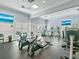 Fitness center with various exercise equipment at 1748 Still River Dr, Venice, FL 34293