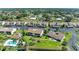 Aerial view of community and waterfront at 1767 Lake Pl # 1767A, Venice, FL 34293