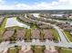 Aerial view of home in community at 20289 Benissimo Dr, Venice, FL 34293