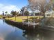 Waterfront property with private dock and canal access at 207 Waterway Ne Cir, Port Charlotte, FL 33952