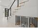 Built-in dog kennel under staircase; modern design at 2138 Floyd St, Sarasota, FL 34239