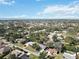 Aerial view of a coastal neighborhood with ocean views at 480 Azalea Rd, Venice, FL 34293