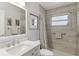 Updated bathroom with a shower and modern vanity at 480 Azalea Rd, Venice, FL 34293