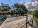 Private dock perfect for fishing or relaxing at 4819 Greenleaf Rd, Sarasota, FL 34233