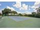 Well-maintained tennis court at 510 45Th E St, Bradenton, FL 34208