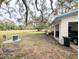 Spacious backyard with a patio and plenty of open space at 5507 28Th W St, Bradenton, FL 34207