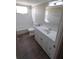 Updated bathroom with bathtub, toilet and vanity at 5893 Welcome Rd # I-7, Bradenton, FL 34207