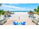 Beachfront property with white sand and beach access at 6140 Midnight Pass Rd # 902, Sarasota, FL 34242