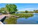 Private dock with access to the waterway at 6140 Midnight Pass Rd # 902, Sarasota, FL 34242