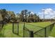 Fenced dog park with grassy area and bench at 6527 Clairborne Ln, Bradenton, FL 34211