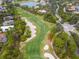 Aerial view of golf course and residential area at 6947 Lennox Pl, University Park, FL 34201