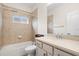 Clean bathroom with single sink and shower/tub combo at 9109 Winter Harbour Way, Bradenton, FL 34212