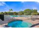 Community hot tub and surrounding lounge chairs at 9109 Winter Harbour Way, Bradenton, FL 34212