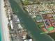 Aerial view of condo and surrounding area at 10190 Imperial Point W Dr # 16, Largo, FL 33774