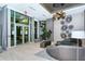 Elegant lobby with comfortable seating at 111 S Pineapple Ave # 708, Sarasota, FL 34236