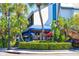Outdoor seating at Crab & Fin restaurant at 141 N Adams Dr, Sarasota, FL 34236