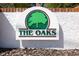 The Oaks community entrance sign at 1507 Water Oak Way S, Bradenton, FL 34209