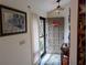 Bright entryway with a wooden table and decorative items at 1507 Water Oak Way S, Bradenton, FL 34209