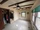 Simple bedroom with closet and large windows at 175 Island Cir, Sarasota, FL 34242