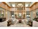Elegant community clubhouse lobby with comfortable seating at 2611 Little Country Rd, Parrish, FL 34219