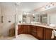 Elegant bathroom with dual sinks and a large shower at 2925 Terra Ceia Bay Blvd # 2203, Palmetto, FL 34221