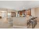 Open kitchen with breakfast bar and granite countertops at 2925 Terra Ceia Bay Blvd # 2203, Palmetto, FL 34221