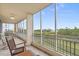 Relaxing screened balcony overlooking tranquil water views at 2925 Terra Ceia Bay Blvd # 2203, Palmetto, FL 34221