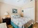 Bright bedroom with a comfortable bed and plenty of closet space at 4217 Pine Isle Dr, Lutz, FL 33558