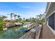 Private dock with boat slips, perfect for enjoying the water at 432 Sorrento Dr, Osprey, FL 34229