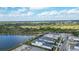 Community overview, showcasing lake and homes at 4517 Mondrian Ct, Sarasota, FL 34240