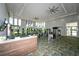 Fitness center with modern equipment and large windows at 4517 Mondrian Ct, Sarasota, FL 34240