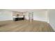 Modern kitchen with an island and white cabinetry at 4517 Mondrian Ct, Sarasota, FL 34240