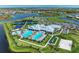 Community with lake, tennis, and pools at 4814 Sparkling Sea Ln, Lakewood Ranch, FL 34211