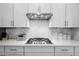 Kitchen with white cabinets, gas cooktop, and built in appliances at 4814 Sparkling Sea Ln, Lakewood Ranch, FL 34211