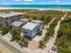 Beachfront home, view from street, close to beach at 600/602 Beach Rd # 1 & 2, Sarasota, FL 34242