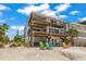 Elevated beach house with ample deck space and beach access at 600/602 Beach Rd # 1 & 2, Sarasota, FL 34242