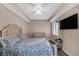 Spacious bedroom with a double bed and plenty of room at 7911 Grand Estuary Trl # 106, Bradenton, FL 34212