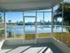 Enjoy water views from this screened porch at 810 51St W Ave, Bradenton, FL 34207